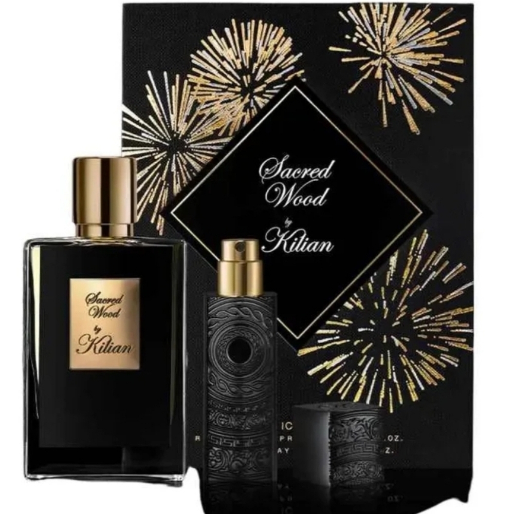 Kilian Sacred Wood Icon Set | Refillable 50ml (1.7oz) + Travel 7.5ml (0.25oz)NEW